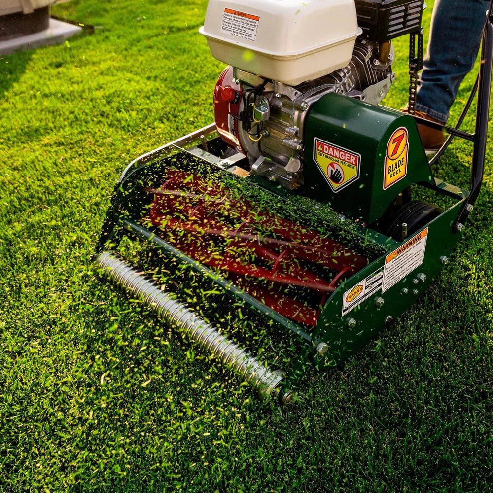 California Trimmer Classic 50.8 cm 7-Blade Gas Walk Behind Lawn Mower