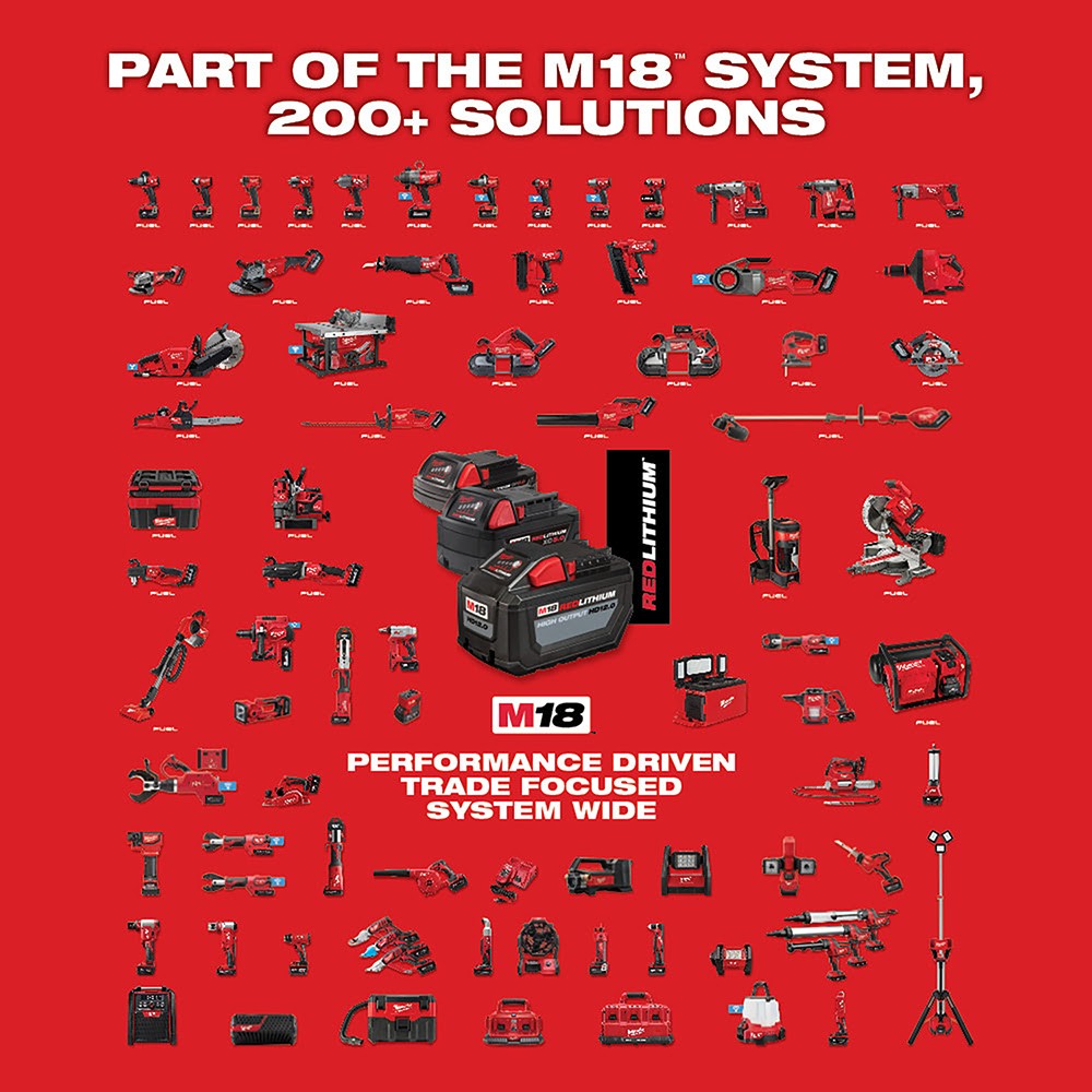 Milwaukee 48-11-1852 M18 REDLITHIUM XC 5.0 Extended Capacity Battery 2 Pack