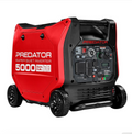Predator 5000 Watt Dual-Fuel Super Quiet Inverter Generator, Remote Start, CO SECURE