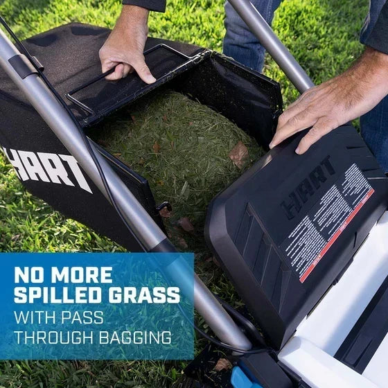 HART 40V 20 in. Brushless Self-Propelled Battery Lawn Mower with 6.0Ah Battery
