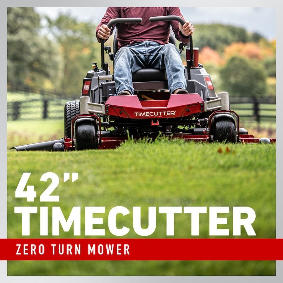 Toro TimeCutter 77404 Zero-Turn Mower, 42 in. Deck, 22 HP Briggs & Stratton V-Twin
