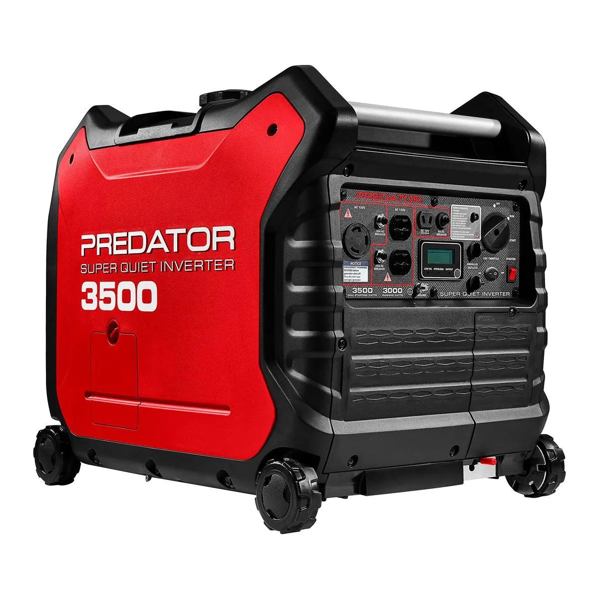 Predator 3500 Watt Super Quiet Inverter Generator, CO SECURE, RV Ready