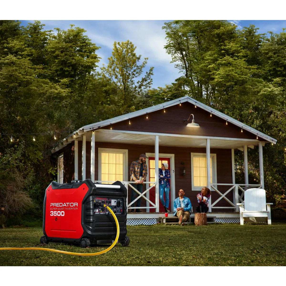 Predator 3500 Watt Super Quiet Inverter Generator, CO SECURE, RV Ready