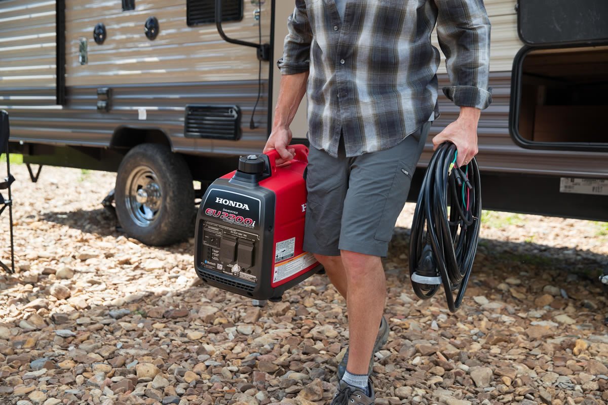 Honda EU2200i 2,200 Watt Inverter Generator with CO-MINDER and Bluetooth