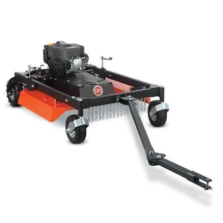 DR PREMIER 44 in. Tow-Behind Field and Brush Mower, 10.5 HP Electric Start