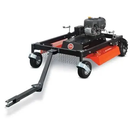 DR PREMIER 44 in. Tow-Behind Field and Brush Mower, 10.5 HP Electric Start