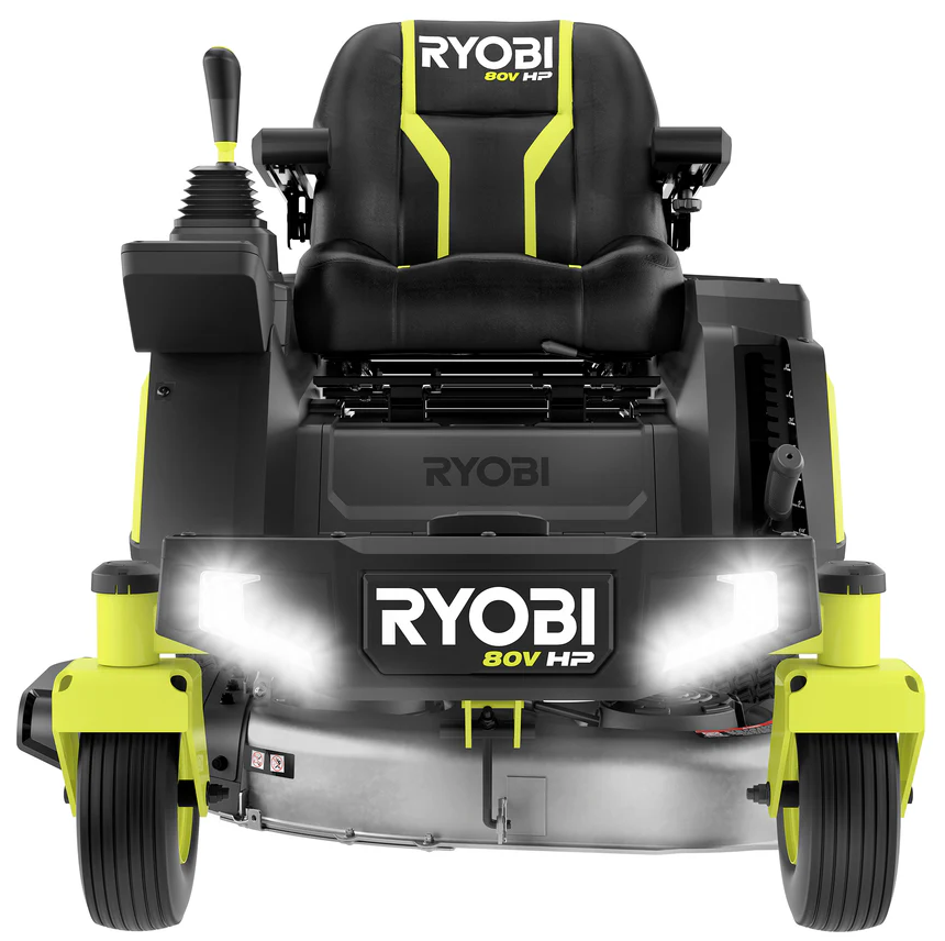 RYOBI 80V HP Brushless 30 in. Battery Zero-Turn Mower with (2) 80V 10Ah Batteries